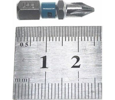 Бита GROSS РН1 х 25, сталь S2, 2 шт. 11349