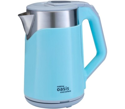 Чайник электрический OASIS K-21SPL голубой 2л 1800 Вт