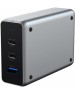 SATECHI Сетевое зарядное устройство Compact Charger 100W с технологией GaN Power. Цвет: серый космос