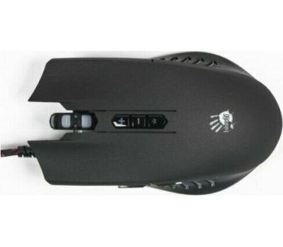 A4TECH Мышь проводная Bloody Q81 Curve, игровая, оптическая, USB, 3200dpi, черный