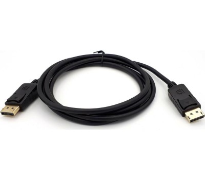 NONAME Кабель Display Port 1.2v, DisplayPort (m) - DisplayPort (m), GOLD , 5м, черный