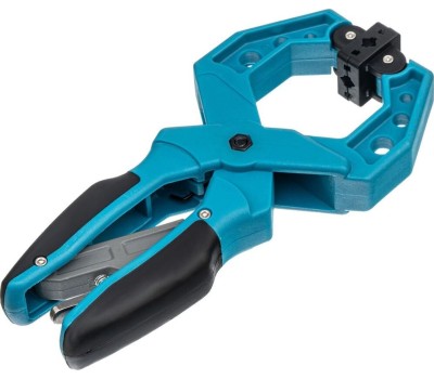 Струбцина GROSS Струбцина клещеобразная 2-1/4, пластиковый корпус, храповой механизм жесткой фиксации, 58 мм 20803