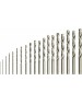 Набор сверл СИБРТЕХ Набор сверл по металлу, 1-10 мм, (через 0.5 мм) HSS 19 шт, пластиковая коробка, цилиндрический хвостовик 723887
