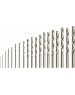 Набор сверл СИБРТЕХ Набор сверл по металлу, 1-10 мм, (через 0.5 мм) HSS 19 шт, пластиковая коробка, цилиндрический хвостовик 723887