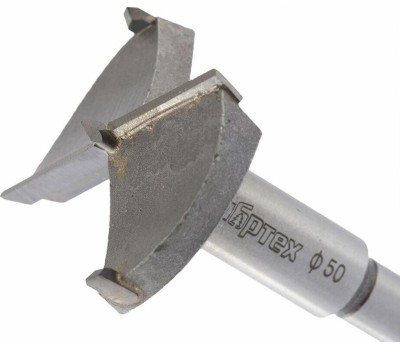 Сверло СИБРТЕХ Сверло Форстнера по дереву, 50 мм, цилиндрический хвостовик 704850