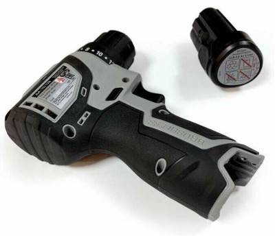 INTERSKOL Аккумуляторная бесщеточная дрель-шуруповерт ДА-10/12В 36 (сумка, 2 аккум., 2Ач, ЗУ,патрон) ИНТЕРСКОЛ 687.2.2.77