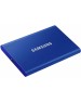 Внешний диск SSD SAMSUNG 2ТБ Внешний диск SSD T7 MU-PC2T0H/WW, USB-C, запись - 1000МБ/с, чтение - 1050МБ/с, синий