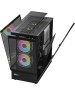 Корпус для ПК FORMULA Корпус ATX Crystal Z8, Midi-Tower, без БП, черный [crystal z8 b]
