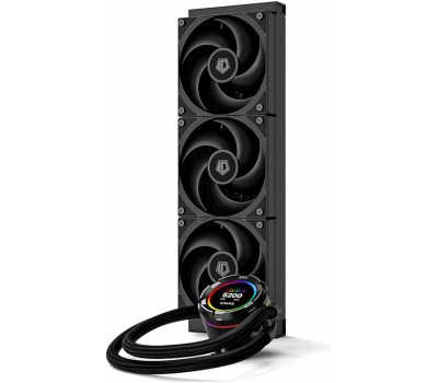 ID-COOLING Система водяного охлаждения SL360 Pro Se, LCD, 4-pin, 120мм, черный, retail