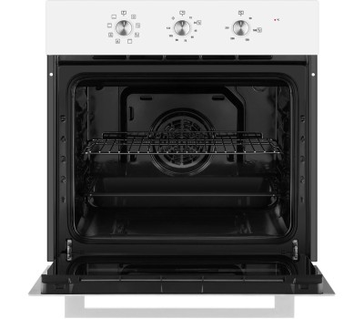 Духовой шкаф электрический WEISSGAUFF Духовой шкаф электрический EOM 208 PDW Steam Clean, 65л, дверца с 2 стеклами, белый