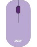 ACER Мышь OMR205 фиолетовый оптическая 1200dpi беспров. USB для ноутбука 3but (ZL.MCEEE.02K)