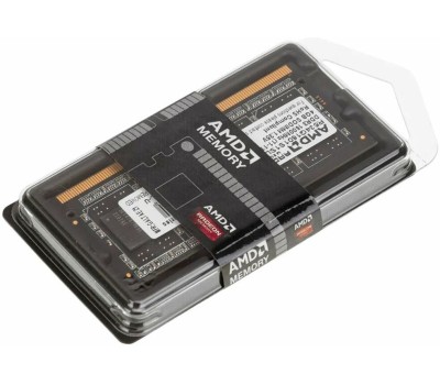 AMD RADEON Модуль памяти 4GB DDR3L 1600 SO DIMM R5 Entertainment Series Black R534G1601S1SL-U Non-ECC, CL11, R534G1601S1SL-U 1.35V, Retail (182460)