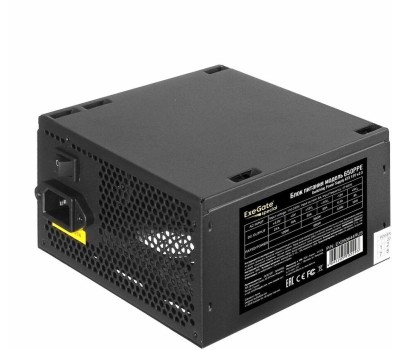 Блок питания EXEGATE Блок питания 650PPE, 650Вт, 80 PLUS WHITE, 120мм, черный [ex260644rus-pc]