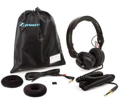 SENNHEISER Наушники HD 25 Plus, 3.5 мм/6.3 мм, накладные, черный [506908]