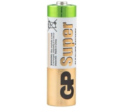 GP Алкалиновые батарейки Super Alkaline 15А АA - 80 шт. в пленке