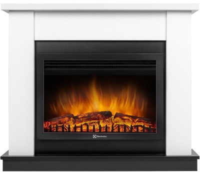Камин электрический FIRELIGHT Каминокомплект : Очаг EFP/P-2520LS N , портал Canto 25 белый