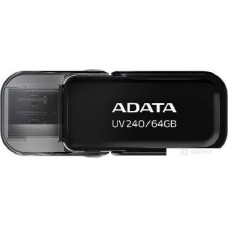USB флеш A-DATA 64GB UV240 черный (AUV240-64G-RBK)
