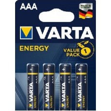 Элементы питания VARTA (04103213414) BL4 LR03 ENERGY ALKALINE (4103) (4103213414)