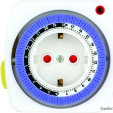 Таймер механический CAMELION BND-50/G5A (Таймер механический розеточный, 24-часовая программа, 230/3500Вт)
