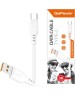 кабель GOPOWER (00-00018565) Кабель GP01T USB (m)-Type-C (m) 1.0м 2.4A белый