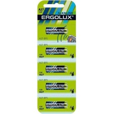 Элементы питания ERGOLUX (12297) LR27A BL-5