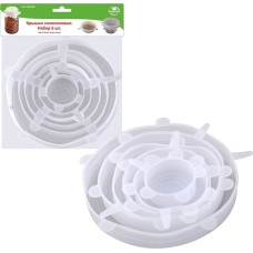 Крышки силиконовые. Набор 6шт MULTIDOM Крышки силиконовые. Набор 6шт VL80-389