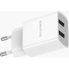 СЗУ BOROFONE (6931474739148) BA53A Powerway 2USB белый
