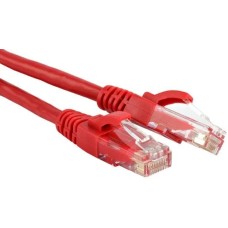 LANMASTER Патч-корд TWT-45-45-0.5-RD UTP RJ-45 вил.-вилка кат.5E 0.5м красный ПВХ (уп.:1шт)