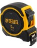 Рулетка DENZEL Рулетка 5м х 19мм, двухкомп. корпус, магнитный обрезиненный зацеп 31531