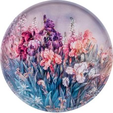Поднос AGNESS 898-207 ПОЛЕВЫЕ ЦВЕТЫ 33см