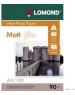 LOMOND 0102001 Матовая бумага 1х A4, 90г/м2, 100 листов