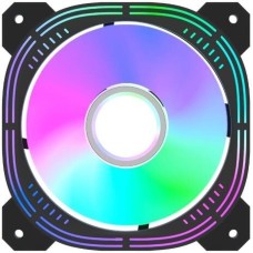 FORMULA Вентилятор для корпуса Nulight 12 RGB 120х120x25 черный 3-pin 4-pin (Molex) 19.06дБ (NULIGHT 12BK FR) Ret