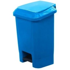 Контейнер ТАРА.РУ МКТ 30 голубой ПП мусорный полимерный 30л., в комплекте, с педалью, с пакетодерж. (37804)