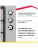 Варочная панель газовая SIMFER H45V35M516