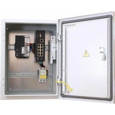 OSNOVO Коммутатор SW-60812/I 8x100Мбит/с 1x1Гбит/с 2SFP 6PoE++ 300W