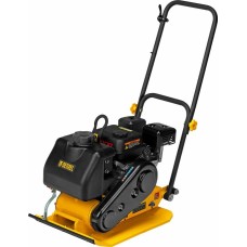 Виброплита DENZEL Виброплита бензиновая VC-30W, 30 кН, 60*45 см, 196 см3, бак для воды 97042