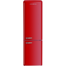 Холодильник MAUNFELD Холодильник двухкамерный MFF186NFRR красный