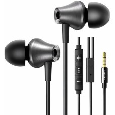 UGREEN Проводные наушники EP105 (35753) In-Ear Earphones 3.5mm. Цвет: черный