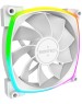 MONTECH Вентилятор RX120 Reverse, 120мм, 4-pin, 1600об/мин, 27 дБ, ARGB, белый, Ret [rx120 pwm white]