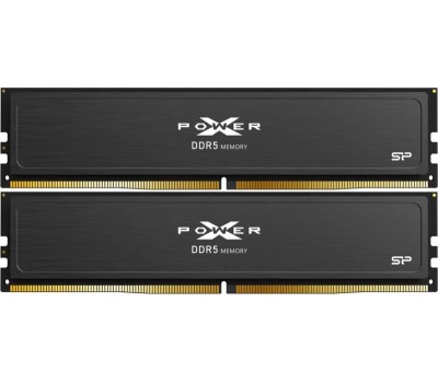 SILICON POWER Память DDR5 2x16GB 6000MHz SP032GXLWU60AFDJ Xpower Pulse RTL Gaming PC5-48000 CL30 DIMM ECC 288-pin 1.35В kit single rank с радиатором Ret