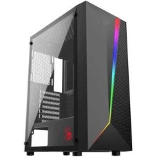 Корпус для ПК BLOODY Корпус ATX BD-CC106F, Midi-Tower, без БП, черный [bd-cc106f-bk]