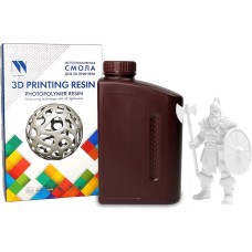NV PRINT Фотополимерная смола NVPRINT Plant Based Resin White для 3D печати 1 кг (бут)