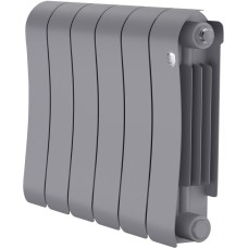 Радиатор ROYAL THERMO Радиатор биметаллический Infinity 300 Silver Satin - 6 секц