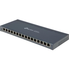 Коммутатор TP-LINK Коммутатор TL-SG116 (L2) 16x1Гбит/с неуправляемый