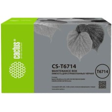 CACTUS Бункер CS-T6714 (T6714 емкость для отработанных чернил) для Epson WF-C8190/C8610/C8690/C869R/C878R/C879R