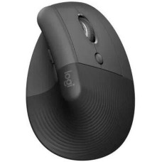 LOGITECH Мышь Lift графитовый оптическая 4000dpi silent беспров. BT/Radio USB для ноутбука 5but (910-006485)