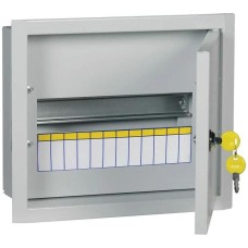 IEK Щит распределительный MKM14-V-12-30-T TITAN 3 ЩРв-12з-3 36 УХЛ3 встраиваемый 310мм 120мм 265мм 12мод. металл IP31 серый (упак.:1шт)