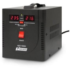 POWERMAN Стабилизатор напряжения AVS 1500 D Black (6028663) AVS 1500 D Black (945956) {4}