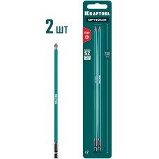 KRAFTOOL OPTIMUM PH 2, 200 мм, 2 шт, биты (26122-2-200-2)