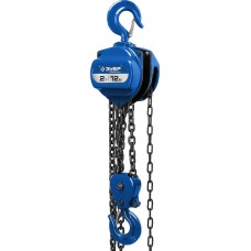 ЗУБР ТШ-2-12, 2 т, 12 м, ручная цепная шестеренная таль, Профессионал (43083-2)